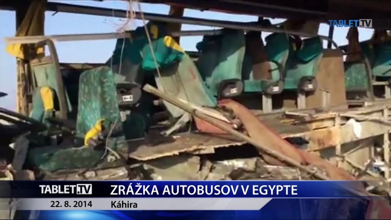 Zrážka autobusov v Egypte si vyžiadala najmenej 33 obetí