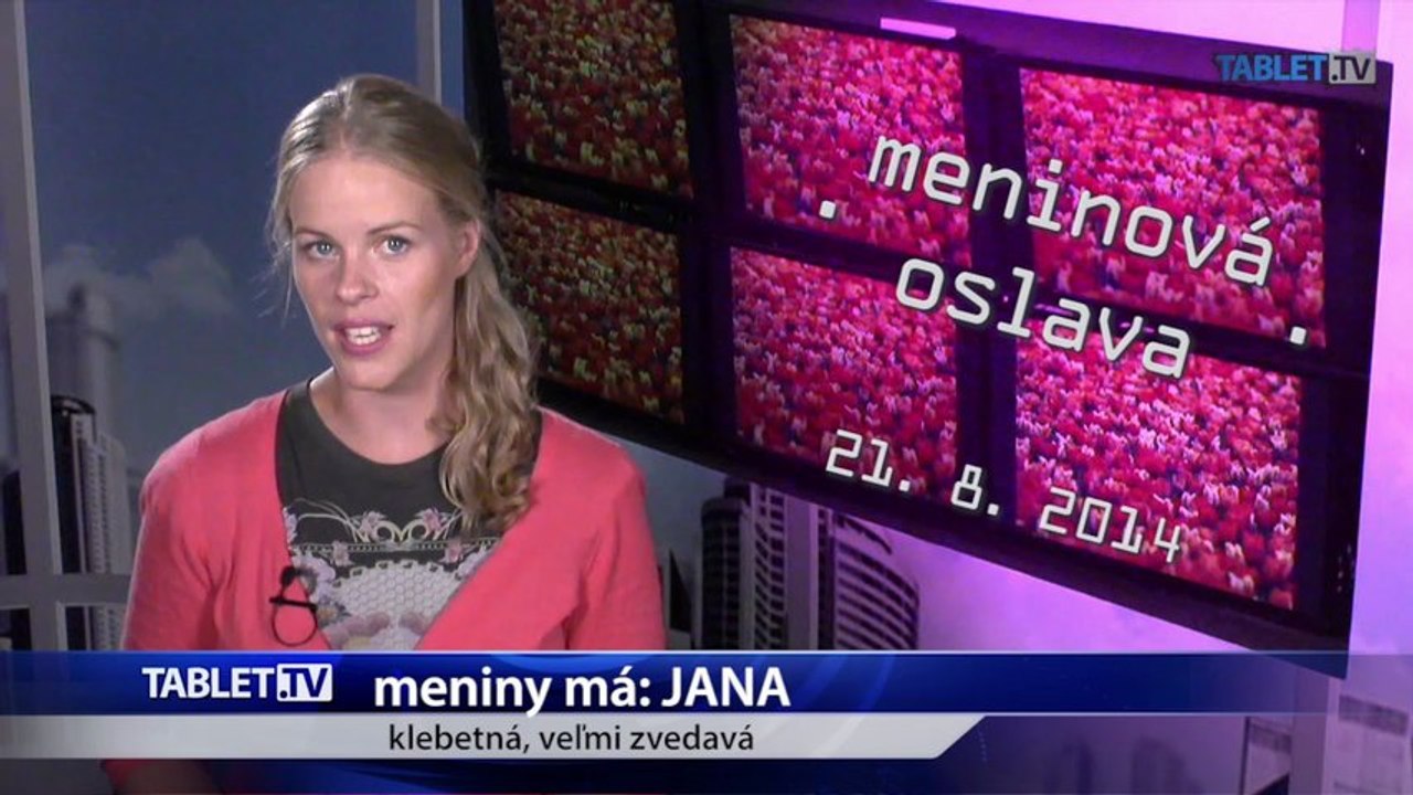 Meninová oslava pre Janu
