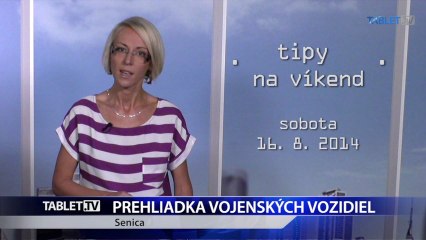 TIPY NA VIKEND 15.8.2014