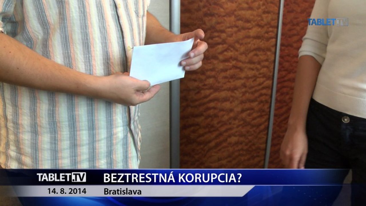 V SR je korupcia takmer bez trestu, trestá sa len tisícina prípadov