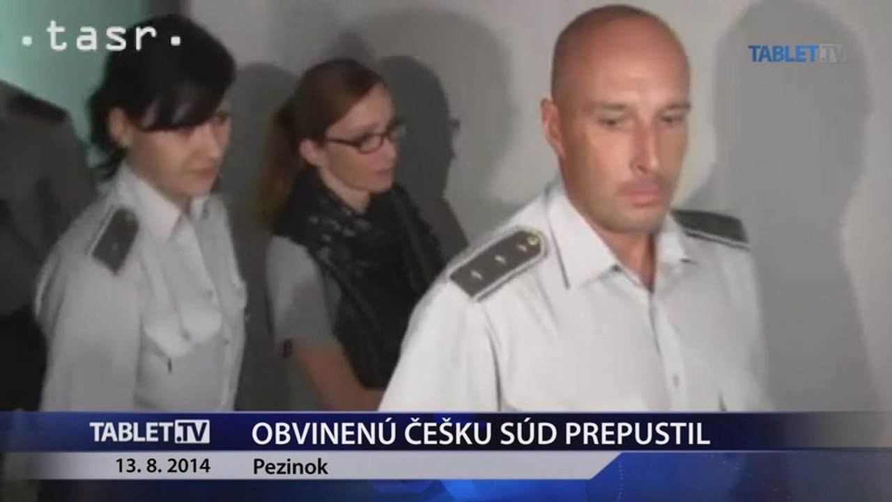 Obvinenú Češku súd prepustil