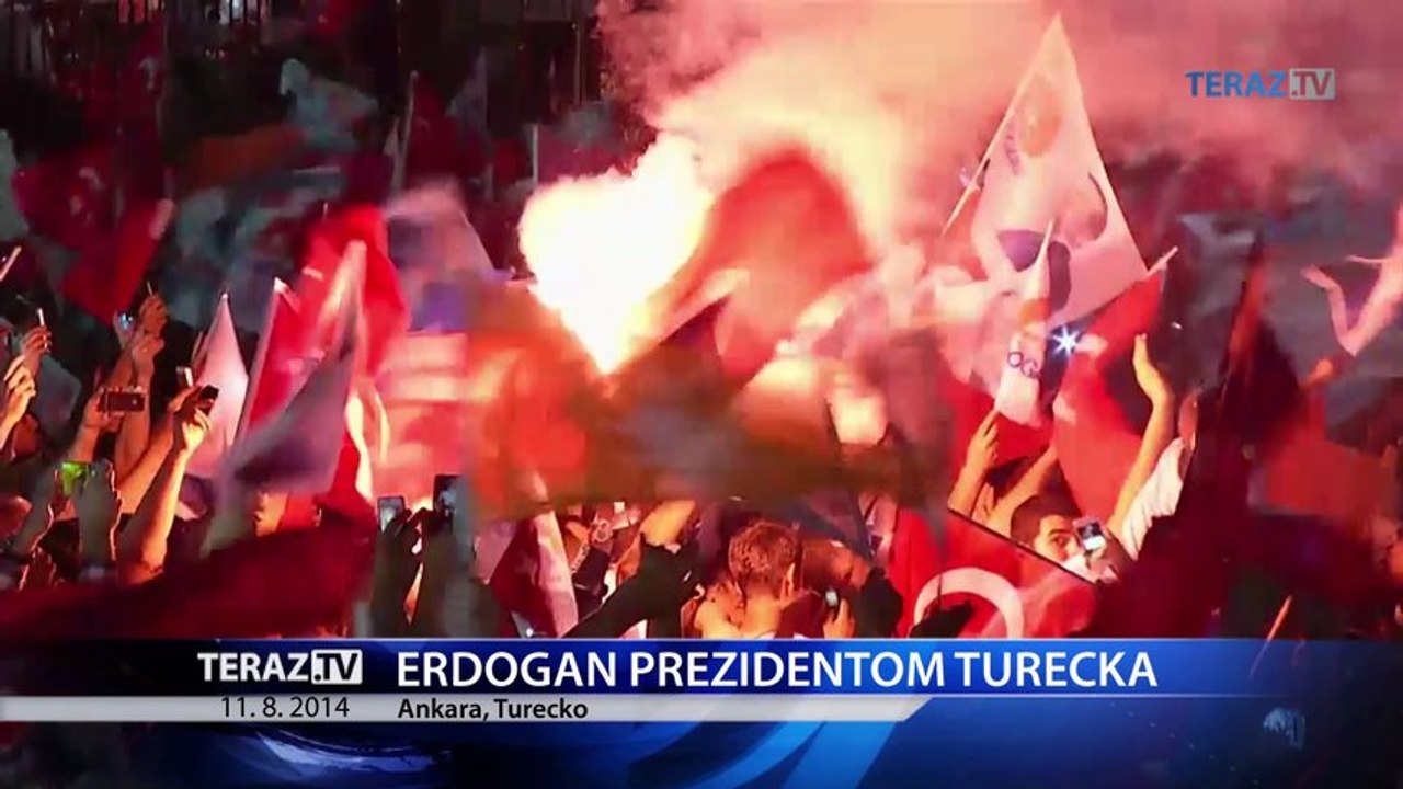 Turecko má nového prezidenta, Erdogana potvrdila volebná komisia