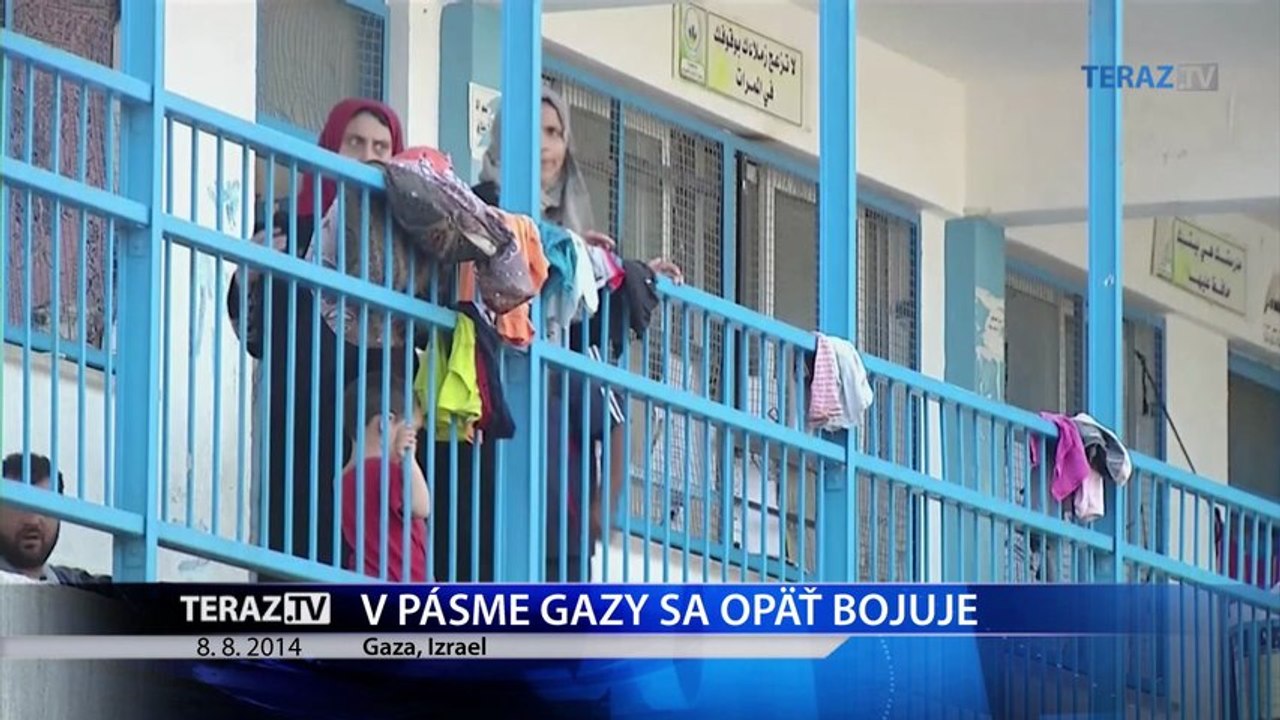 V pásme Gazy sa opäť bojuje, na územie dopadlo niekoľko rakiet