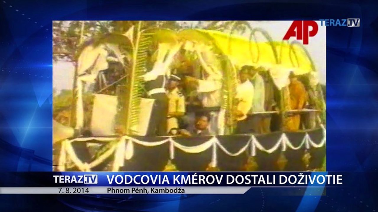 Posledných vodcov bývalého komunistického režimu v Kambodži odsúdili na doživotie