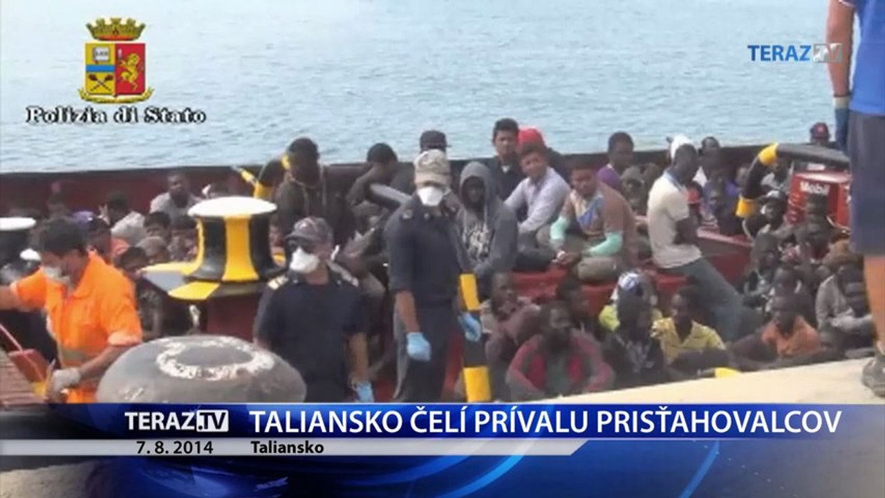 Taliansko čelí prívalu migrantov. Neprinesú tam ebolu?