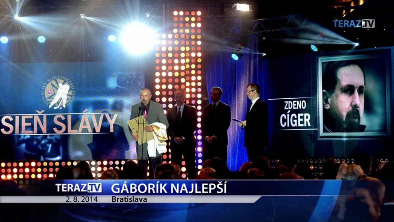 Hokejistom roka sa stal premiérovo Marián Gáborík