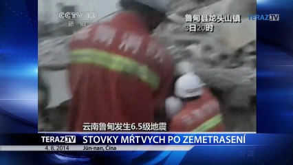 STOVKY MŔTVYCH PO ZEMETRASENI 4.8.2014
