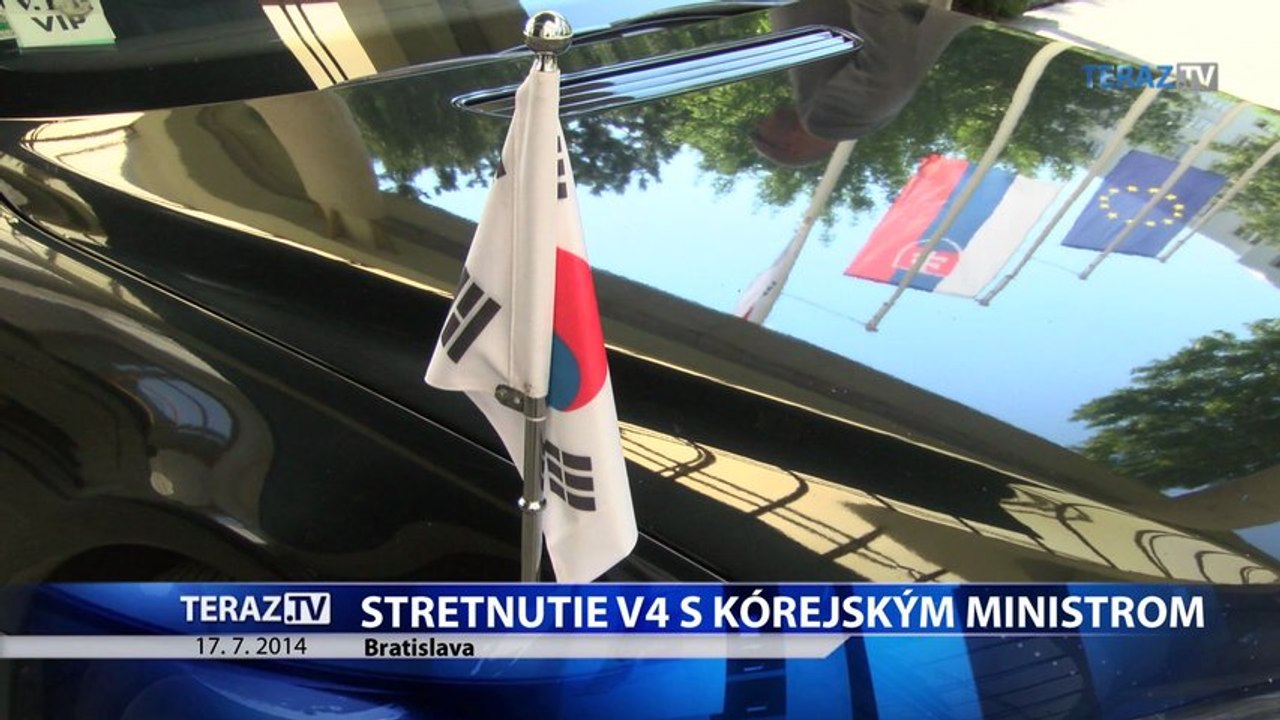 Krajiny V4 a Kórea sa v Bratislave dohodli na prehĺbení spolupráce