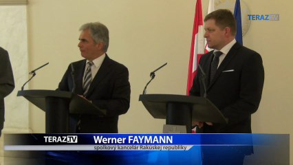 TK Fico - Faymann 16. 7. 2014 ZAZNAM