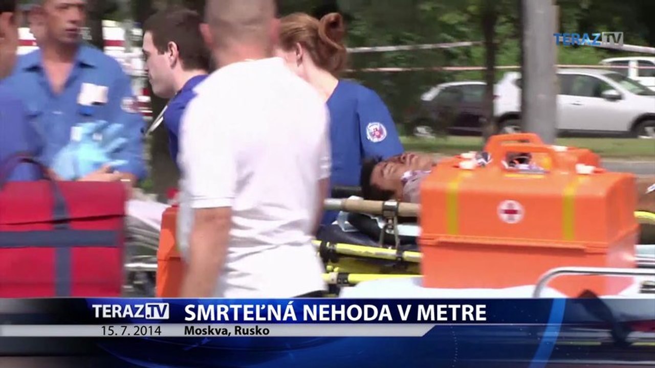 Vykoľanie moskovského metra už má 21 obetí, vyše 120 zranených