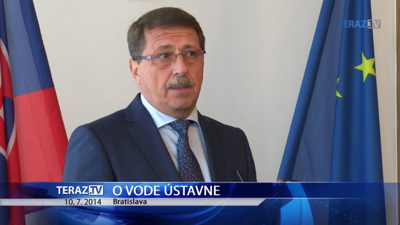 R. Fico a P. Paška predstavili novelu o zákaze vývozu vody