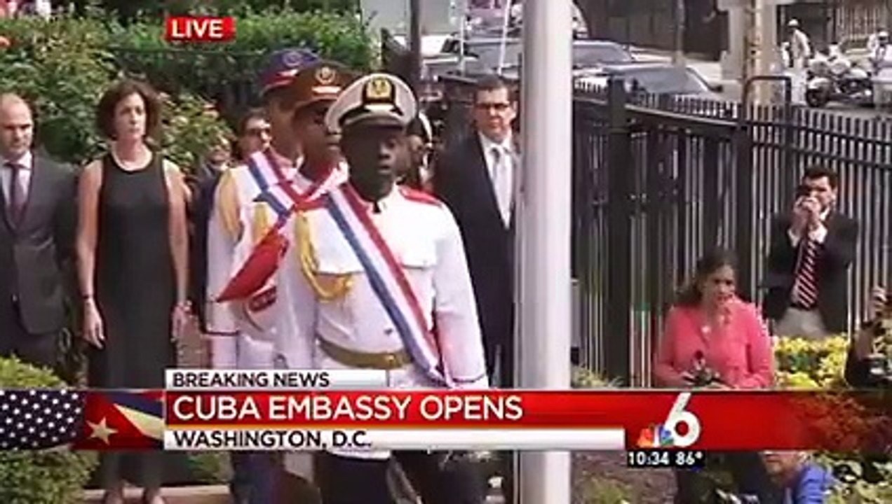 Cuba Abertura da Embaixada em Washington