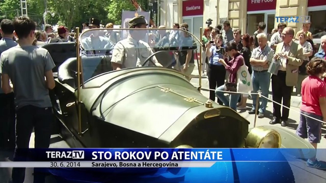 Sarajevo si pripomenulo 100. výročie atentátu