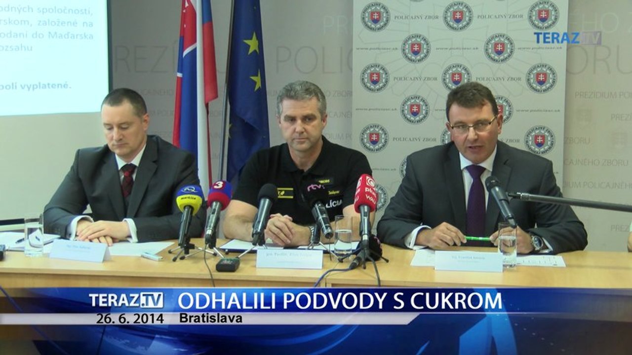 Obchodníci s cukrom chceli štát okradnúť takmer o 19,5 milióna eur