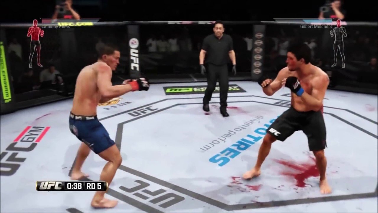 ᴴᴰ Anthony Pettis vs. Gilbert Melendez Knockout _ EA SPORTS™ UFC® (1080p)