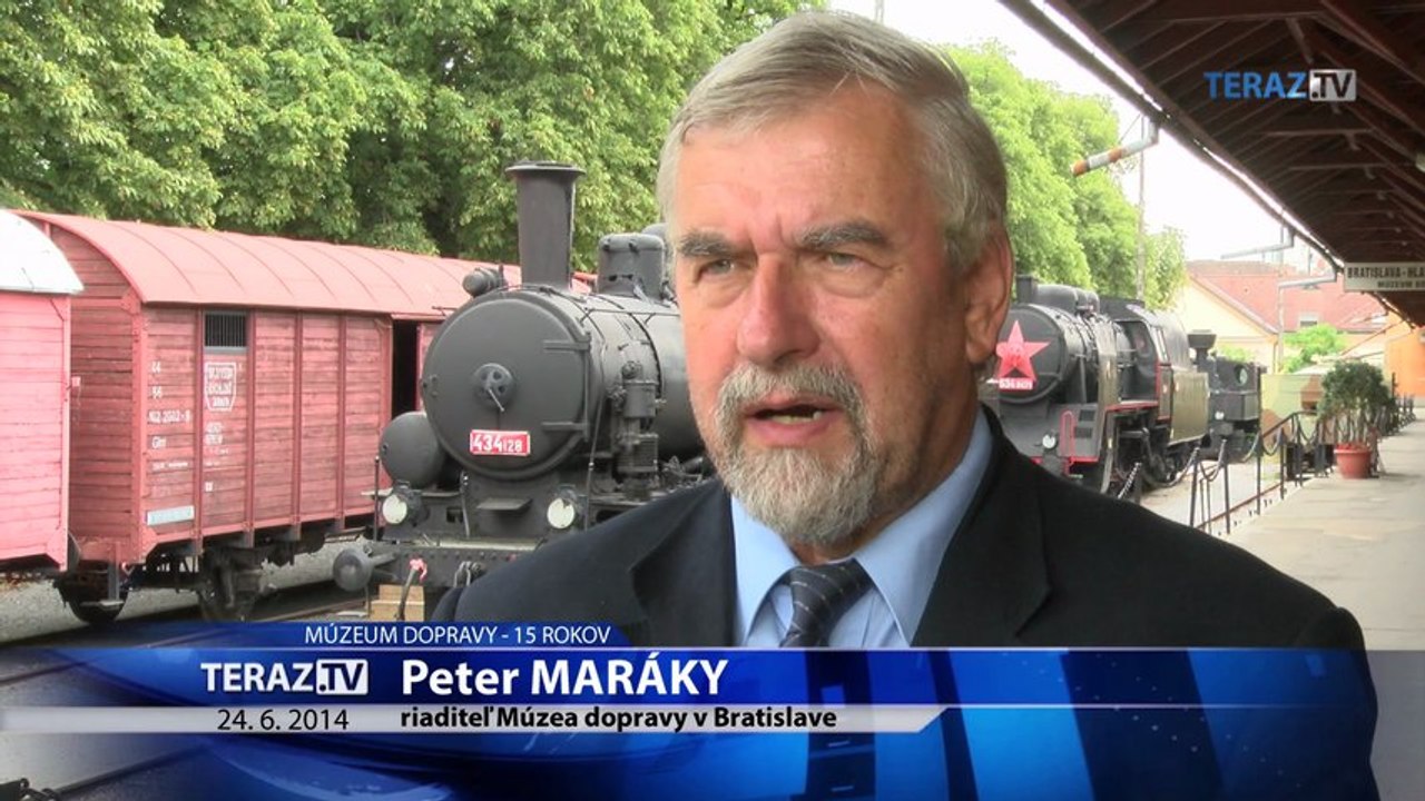 Múzeum dopravy v Bratislave oslavuje 15 rokov