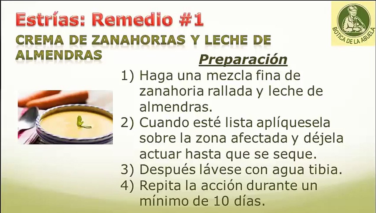 Remedios caseros para quitar las estrías – Recetas caseras para las estrías