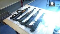 Голландская полиция арестовала крупный арсенал оружия