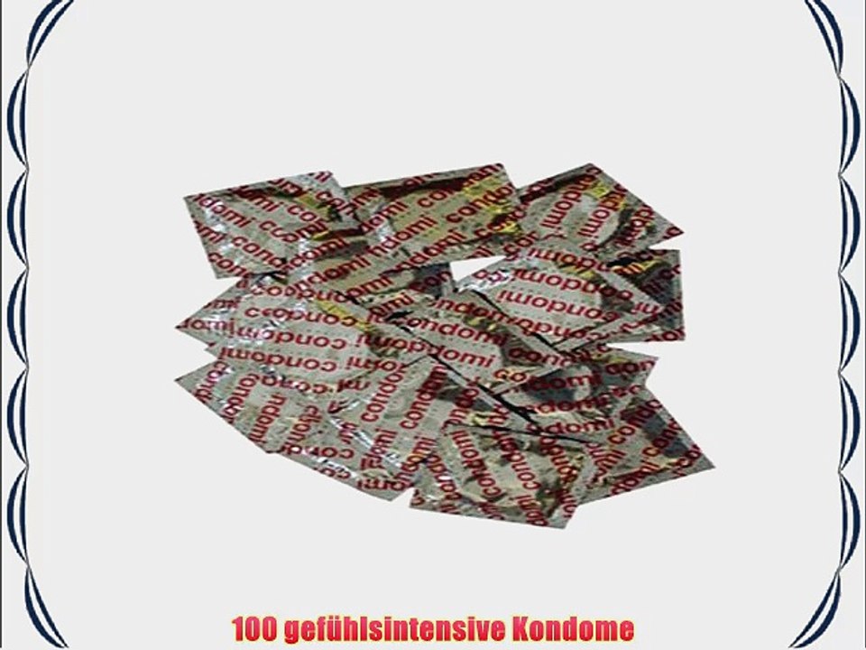 Condomi Nature Condome - 100 gef?hlsintensive Kondome f?r aufregende Momente