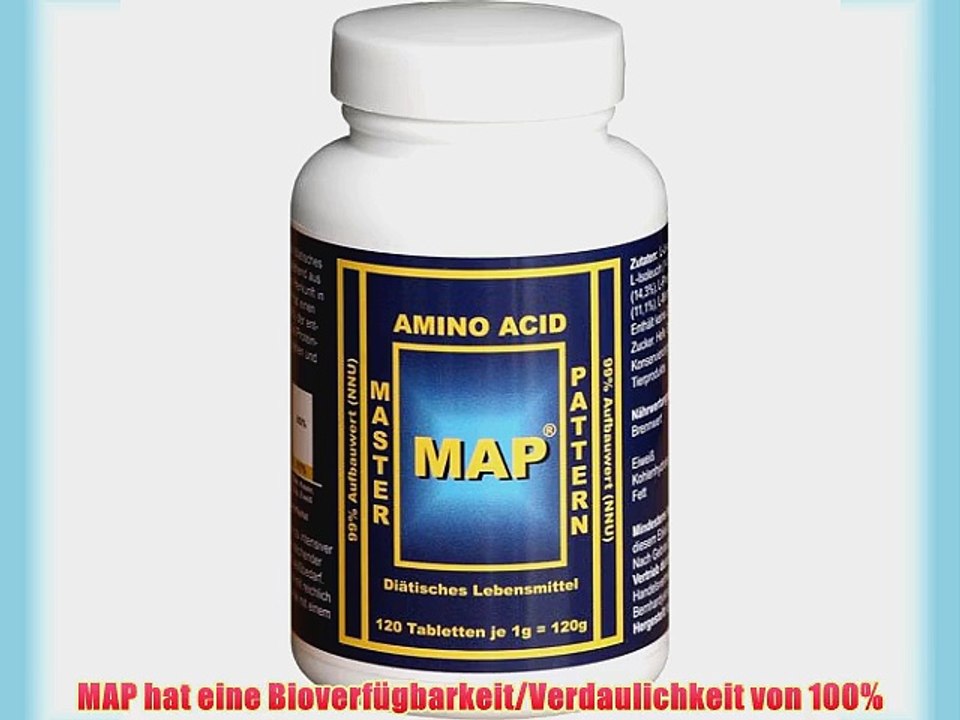 MAP Master Amino Acid Pattern Tabletten 120 St?ck