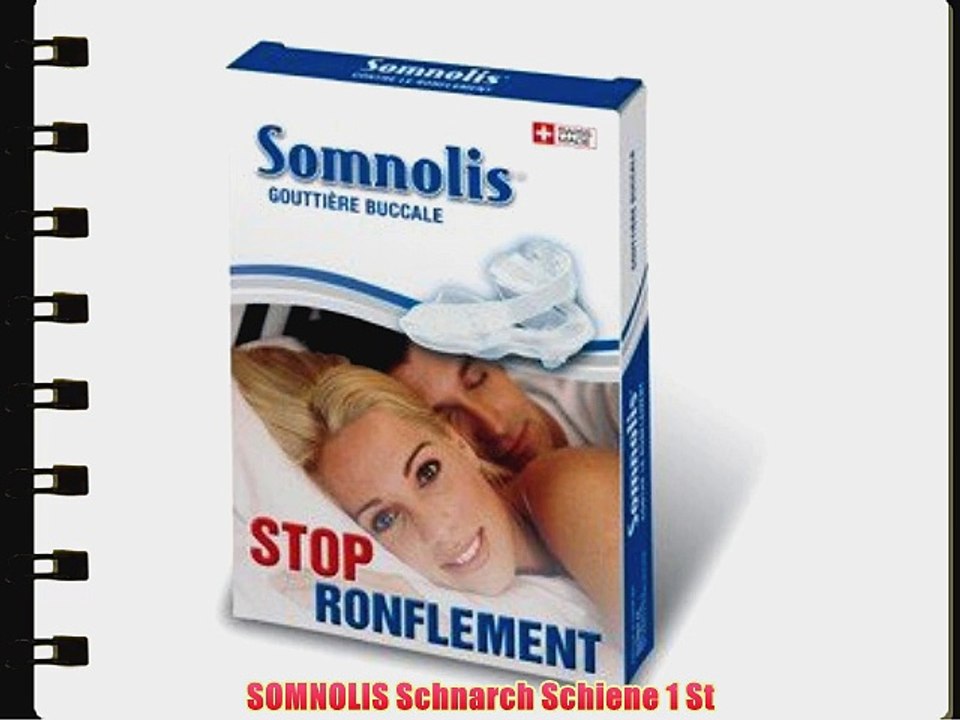 SOMNOLIS Schnarch Schiene 1 St