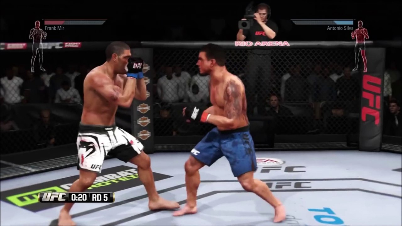 ᴴᴰ Frank Mir vs. Antonio Silva Knockout _ EA SPORTS™ UFC® (1080p 60fps)
