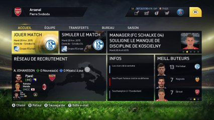 (thegamer) fifa 15 carriere arsenal match 53