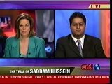 Rahul Manchanda on CNN (Trial of Saddam Hussein) - 2