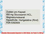 Manako Glucosamin Kapseln 4 x 300 St?ck 1er Pack (1 x 900 g)
