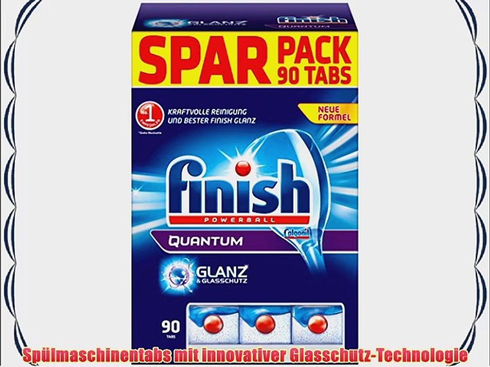 Finish/Calgonit Quantum mit Glanz-