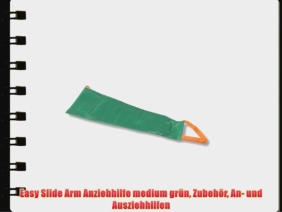 Easy Slide Arm Anziehhilfe medium gr?n Zubeh?r An- und Ausziehhilfen