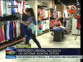 OIT: Reducir derechos laborales no equivale a crecimiento económico