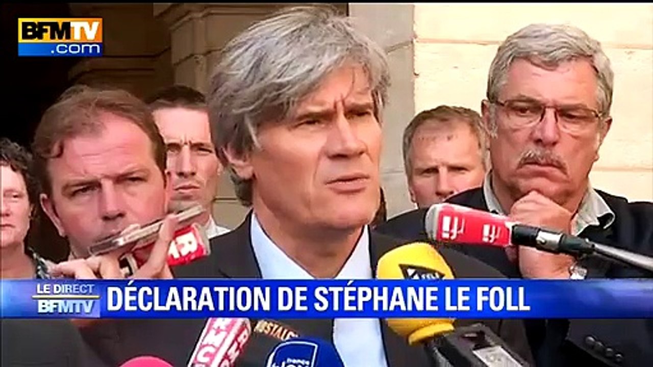 Le Foll: "On va revoir les critères pour les aides aux exploitations en difficulté"