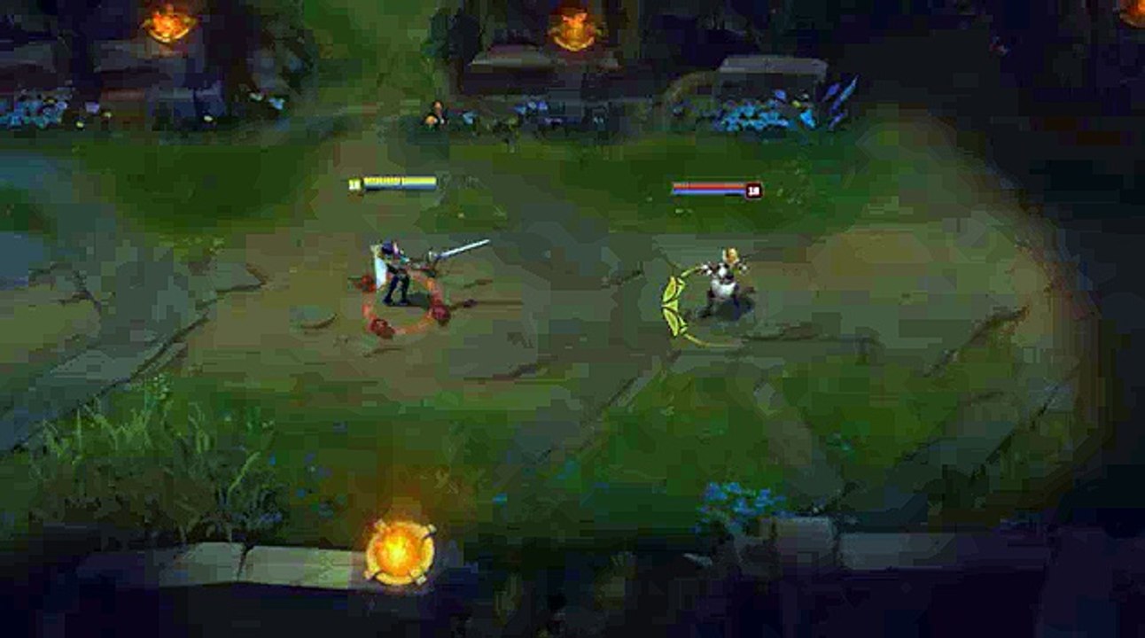 Q spell Fiora rework - League of Legends