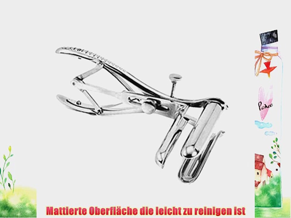 Rektal-Anal Spekulum Mathieu 3 Blatt Rostfrei - Edelstahl