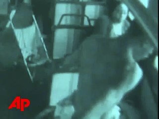 Raw Video: Bus Attack Caught on Tape