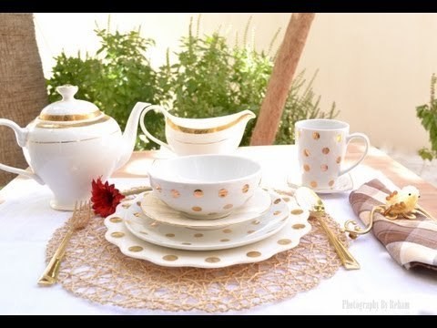 فن تزيين المائده - 9 مطبخ منال العالم رمضان 2013