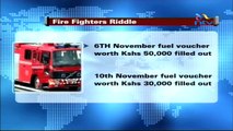 Huge fuel expenditure despite grounded fire engines