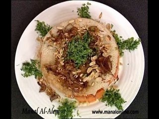 مقلوبة الدجاج بالجزر 2 - مطبخ منال العالم