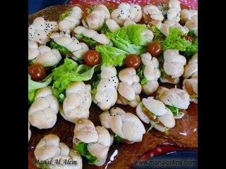 خبز الساندوتش الرائع - مطبخ منال العالم