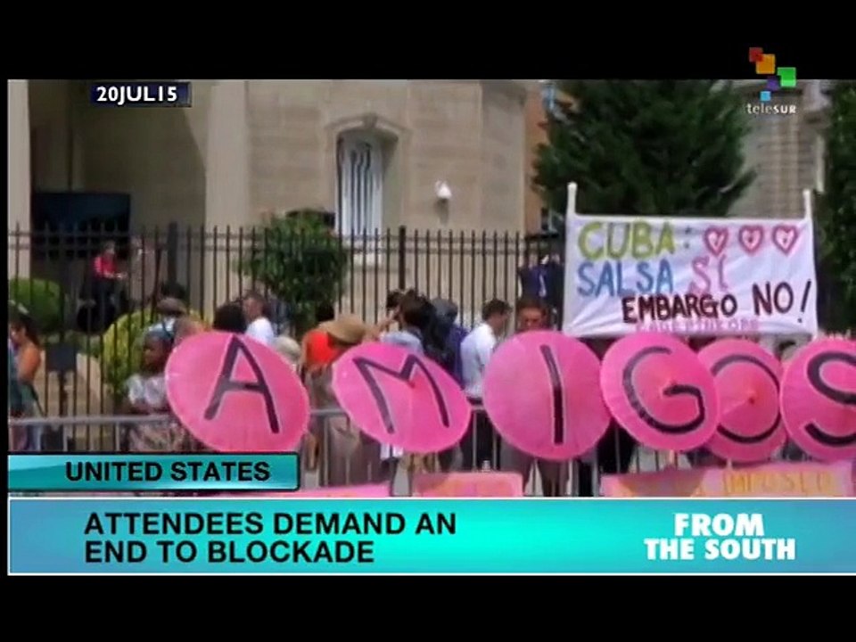 Opening of Cuban, U.S. Embassies Hailed as Milestone