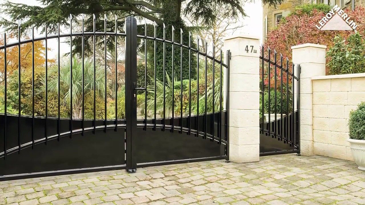 Comment monter des piliers de portail ? Leroy Merlin