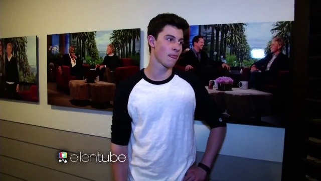 Shawn Mendes Surprises Lucky Fans Backstage On Ellen DeGeneres