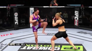 ᴴᴰ Ronda Rousey vs. Cat Zingano Knockout _ EA SPORTS™ UFC® (720p)