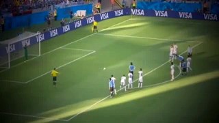 FOOTBALL HIGHLIGHTS ~ Uruguay-Costa Rica 1-0 Edinson Cavani Penalty Kick (World Cup 2014)