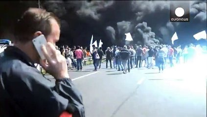 Προσωρινή διακοπή κυκλοφορίας στο Eurotunnel λόγω απεργίας