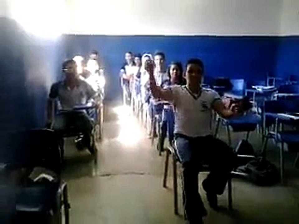 Bus driveing in class room