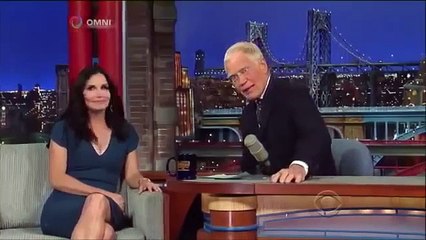 Courteney Cox on David Letterman  2014 Full Interview