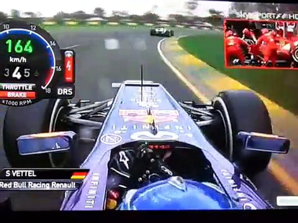 On Board F1 GP Australia 2013 (camera car)