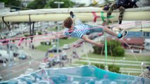 Slacklining Between the Sails of a Boat | Red Bull Slack Ship 2015